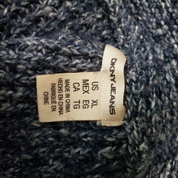 COPY - Dkny jeans blue heathered shrug - Picture 3 of 5